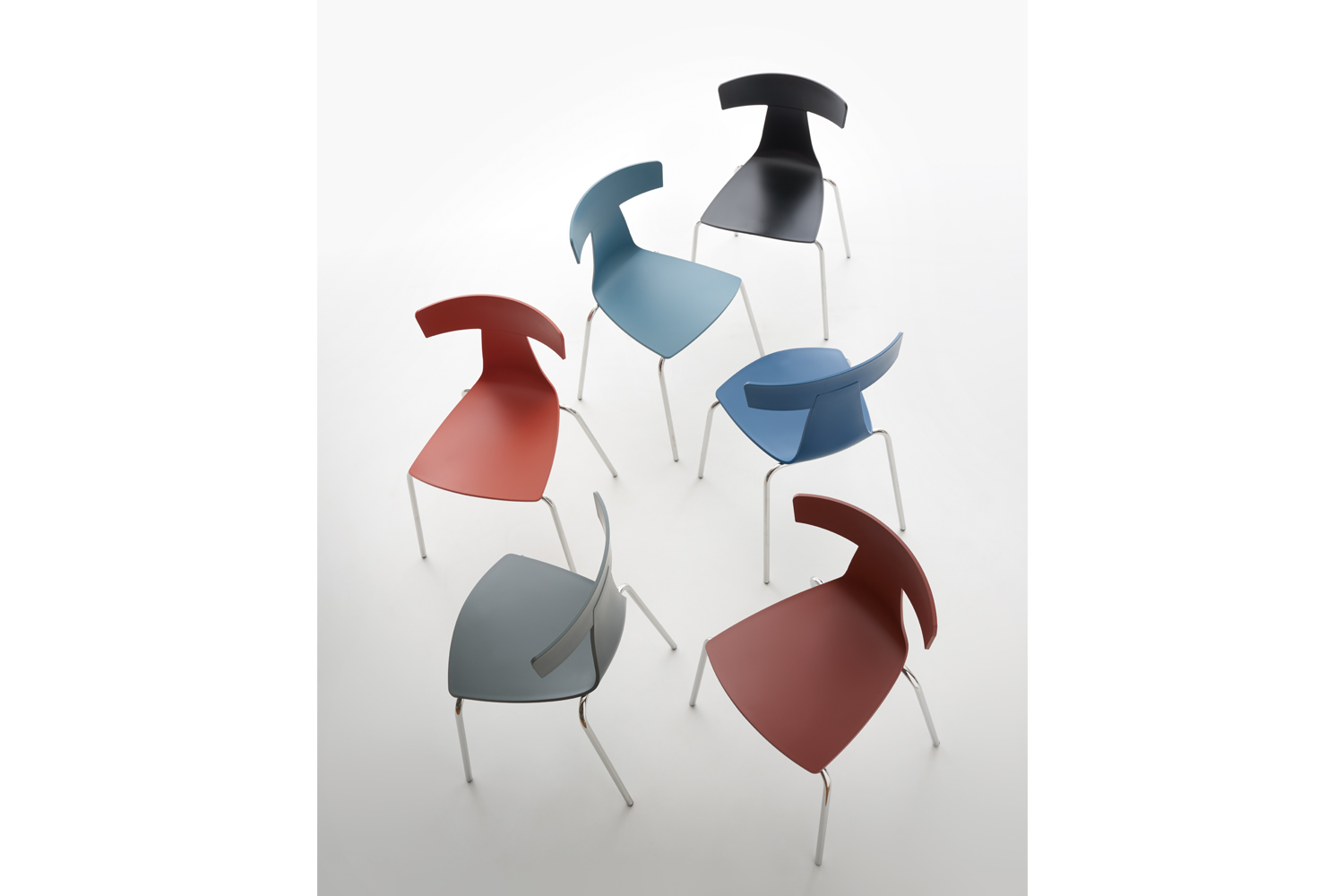 【6脚セット】Plank　Remo （レモ）　スタッキングチェア Remo｜12脚OK！優秀なスタッキングチェア｜Plank(プランク)｜レモ